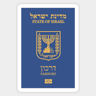 Israel passport Magnet